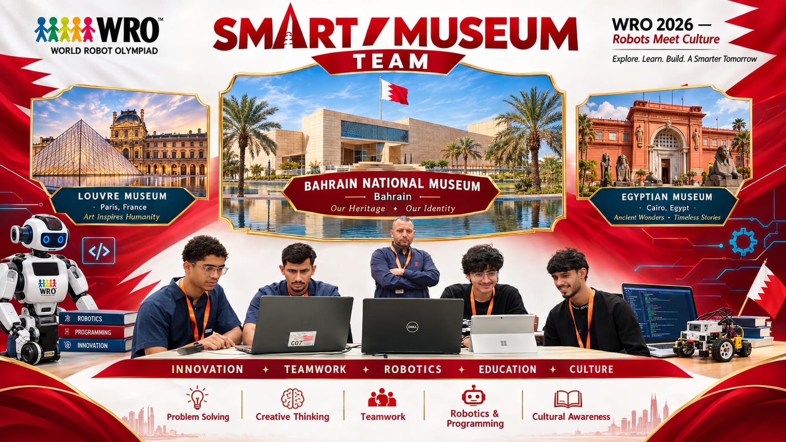 The Smart Museum WRO 2026 team